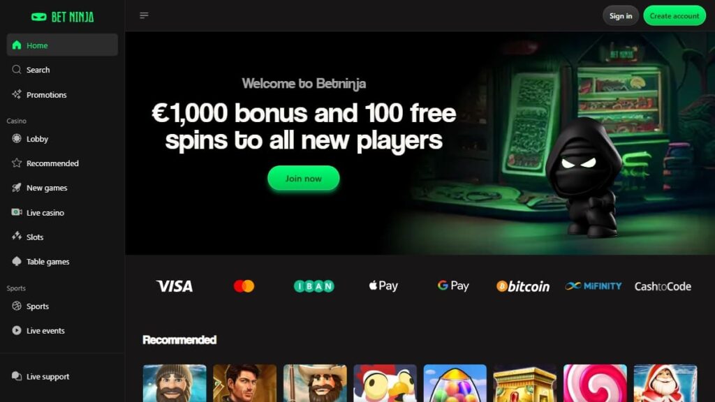 homepage van legale legale bookmaker betninja casino belgie